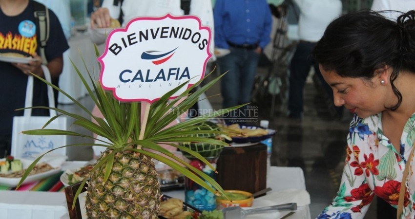 Llega a Loreto el primer vuelo de Guadalajara con escala en Los Cabos