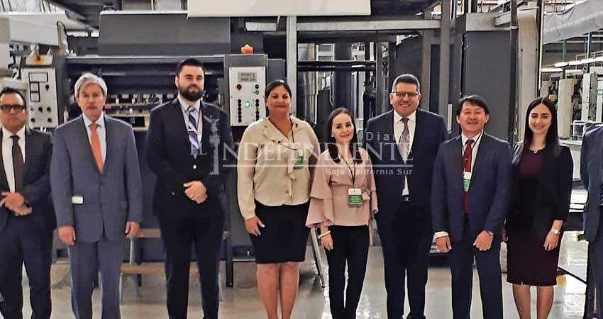 Firma IEEBCS convenio con Talleres Gráficos de México para impresión de material y documentación electoral