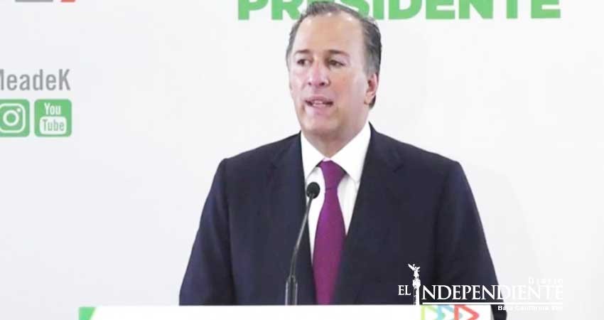 Meade declara su #7de7 y reta a adversarios a hacer lo mismo