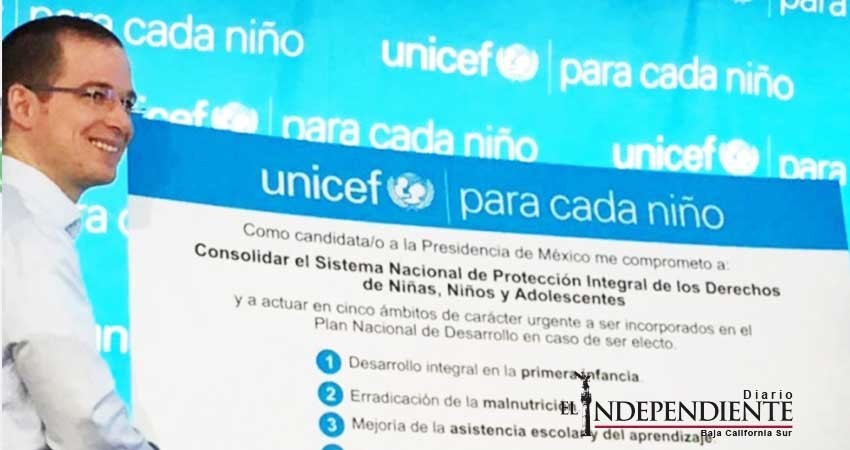 Anaya firma compromisos a favor de la Infancia