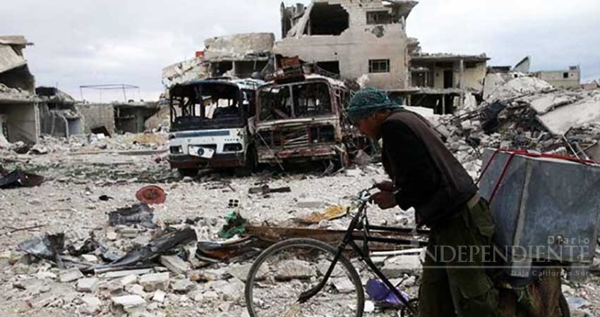 G-7 y UE condenan uso de armas químicas en Siria