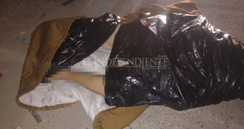 Dentro de una bolsa negra dejaron a un hombre sin vida en La Paz