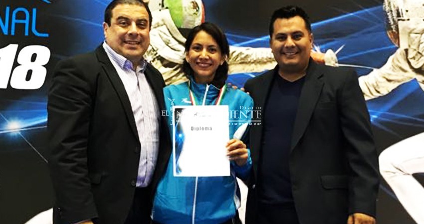 Consigue el Sudcaliforniano Mahelet Jiménez bronce en el Nacional de Esgrima