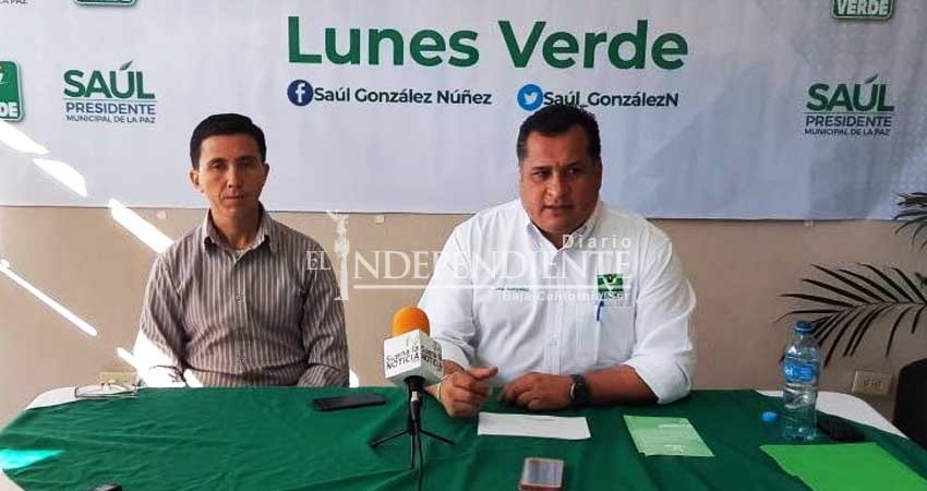 Ofrece Saúl González fortalecer a la Policía Municipal de La Paz