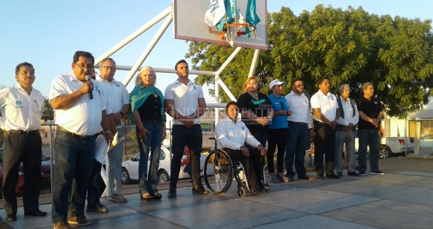 Arranca campaña candidato del PANAL por el Ayuntamiento de La Paz