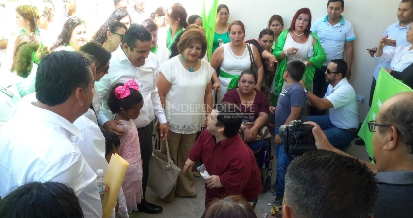 Alejandro Rojas del PVEM va por la inclusión de las personas con discapacidad en Los Cabos