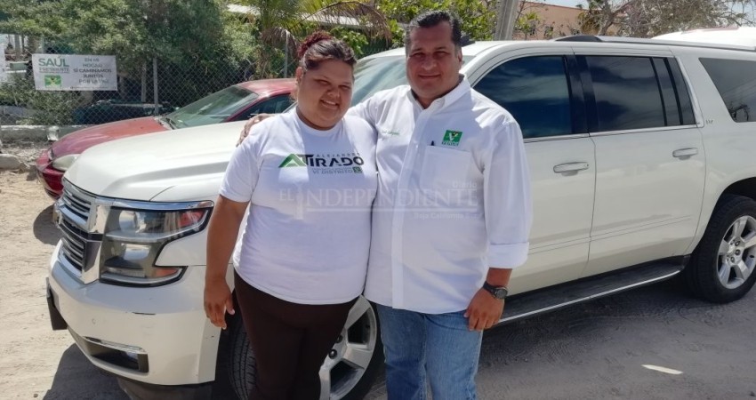 Se compromete Saúl González en donar la Suburban del Alcalde para que grupos vulnerables le den uso