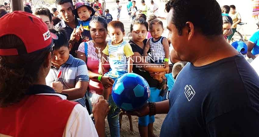 Cruz Roja Los Cabos hace sonreír a más de 300 niños de escasos recursos
