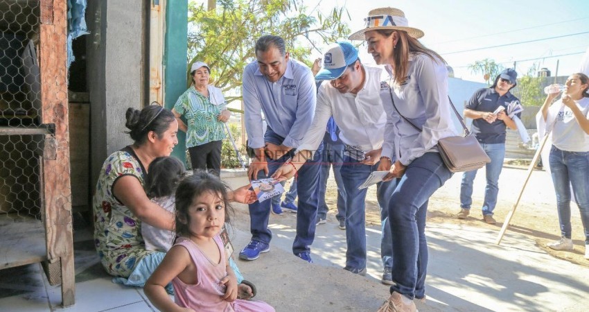 Baja California Sur es tierra generadora de oportunidades: Lupita Saldaña