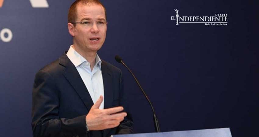 El Frente quiere paz con justicia y sin impunidad, asegura Anaya