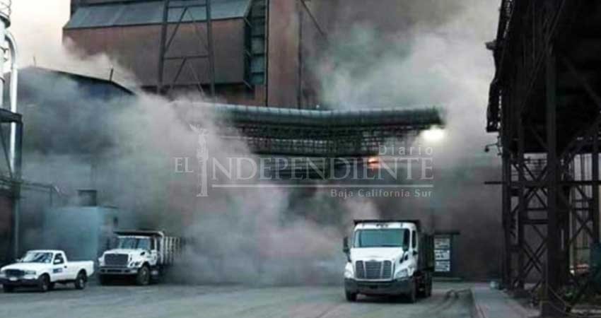 Explosión en Altos Hornos de México deja cuatro heridos