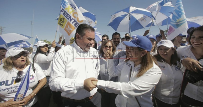 Hacemos propuestas reales que beneficien a los ciudadanos: Marco Puppo