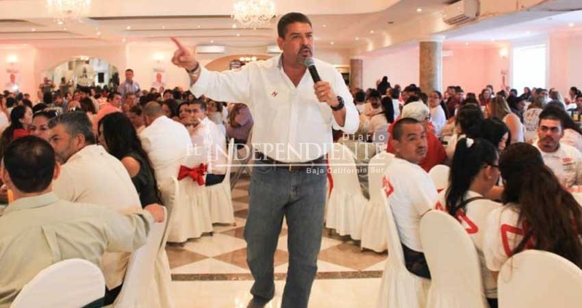 Candidatos del PRI, únicos que ofrecen certidumbre a BCS: Valdivia Alvarado