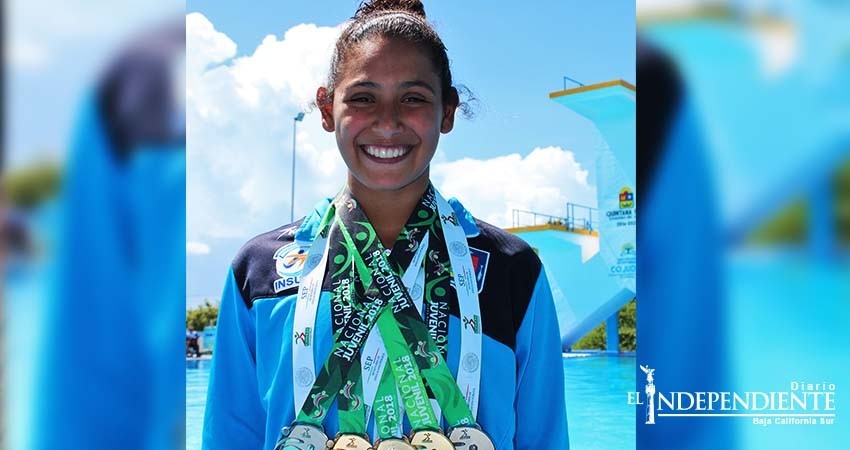 Logra BCS segundo lugar nacional en clavados