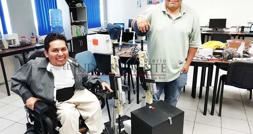 Estudiante del Tec La Paz crea prototipo inteligente de prótesis de rodilla