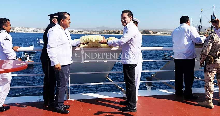 Se conmemoró en la Bahía de Cabo San Lucas el Día de la Marina Nacional