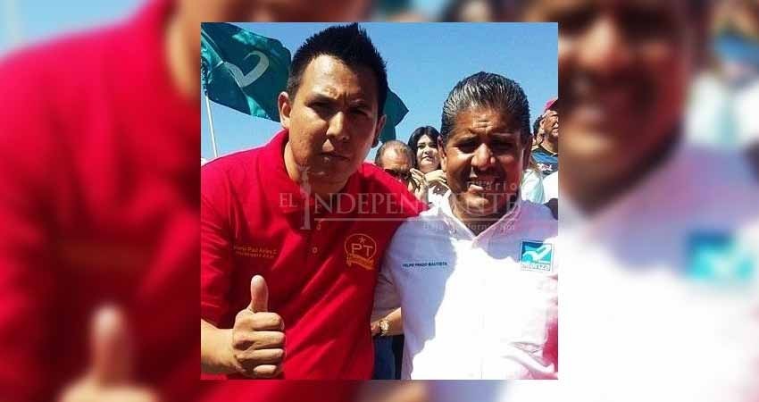 Se deslinda PT de Morena en Mulegé; apoyan a Felipe Prado Bautista 