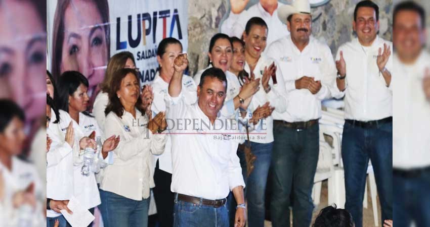 La gente dará el triunfo al Proyecto de los Resultados a la Vista de Todos: Pelayo