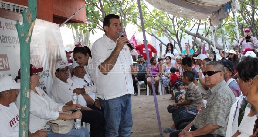 “No más abandono para nuestras colonias de La Paz”: Rubén Muñoz