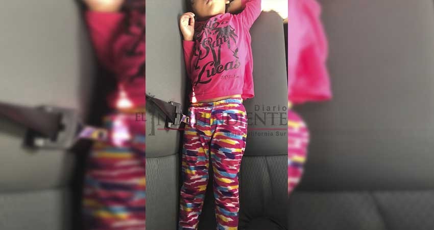 Recuperan a niña de cuatro años de edad reportada como extraviada en Cabo San Lucas