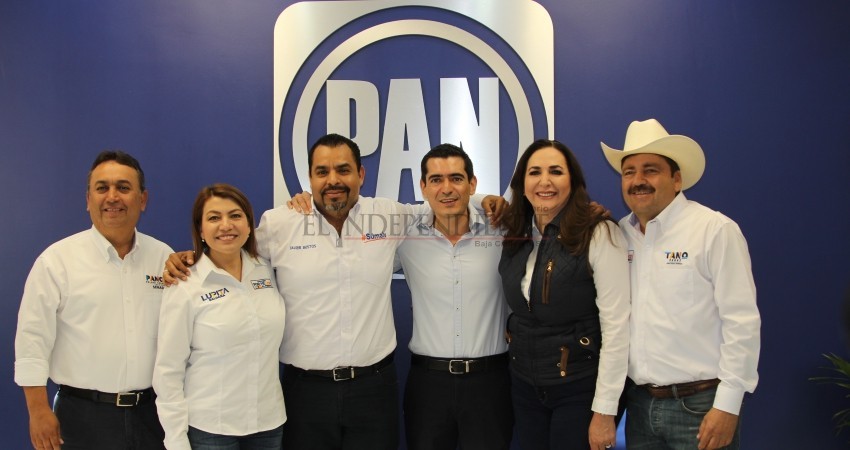 Candidatas y candidatos de por México al Frente, en contra de la minería tóxica