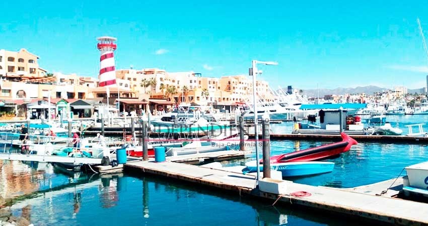 Inicia resguardo y retiro de embarcaciones en la marina de Cabo San Lucas por huracán “Bud”