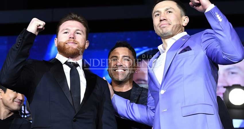 ¡Oficial! Canelo Álvarez y Golovkin pelearán el 15 de septiembre