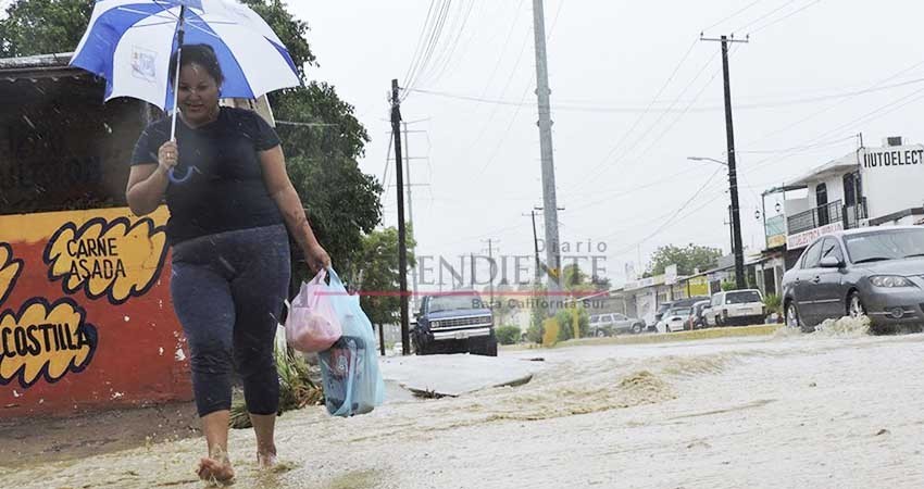 Crecida de arroyos, deslaves y calles anegadas dejó "Bud" tras su paso por Los Cabos