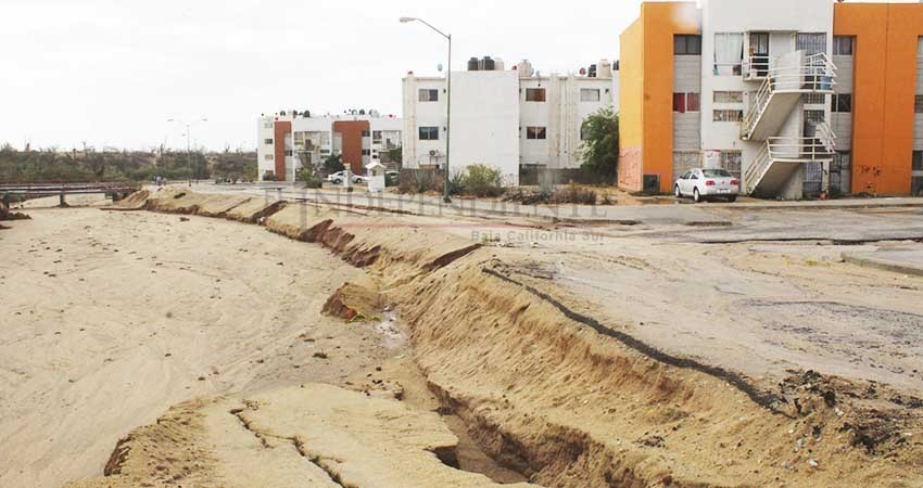 Retoma su cauce arroyo en Fraccionamiento Chulavista Homex de CSL