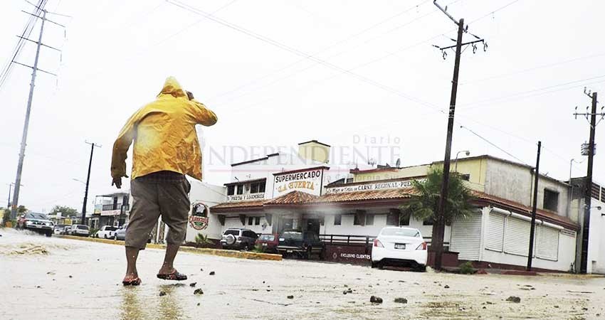 Saldo blanco, reportaron autoridades tras el paso de "Bud" por Los Cabos
