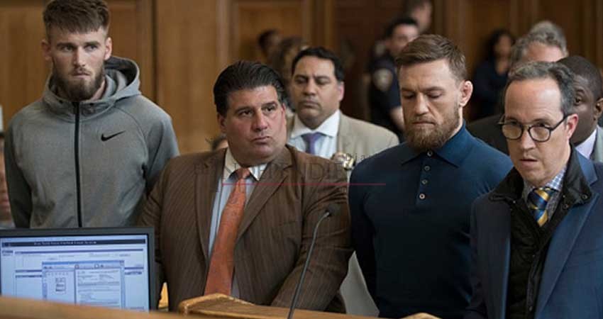 Conor McGregor se presenta ante corte por caso de trifulca