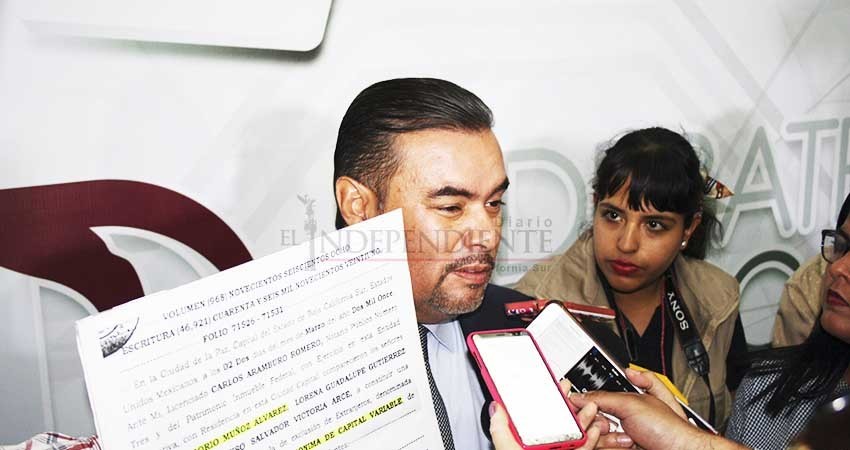 Acusa Marco Puppo a Muñoz de perseguir intereses mineros