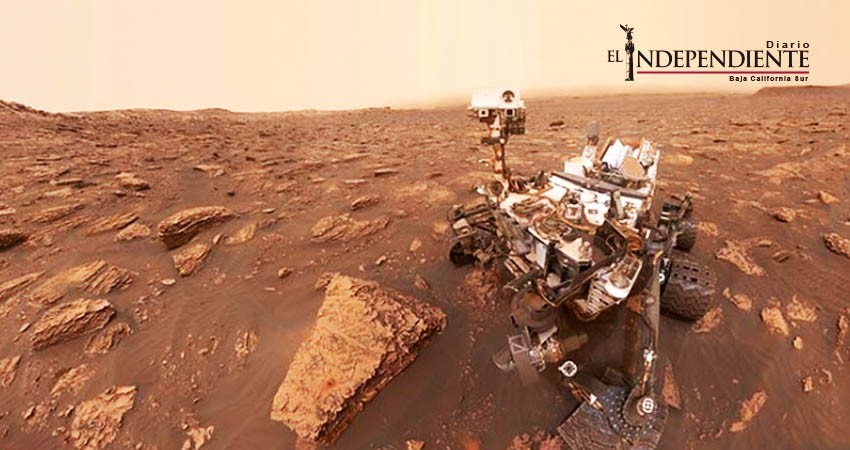 Tormenta de polvo ya rodea todo Marte