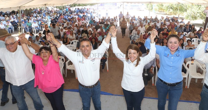 Pescadores, Ganaderos y Agricultores unidos en torno al proyecto ganador del Frente Por México: Pancho Pelayo