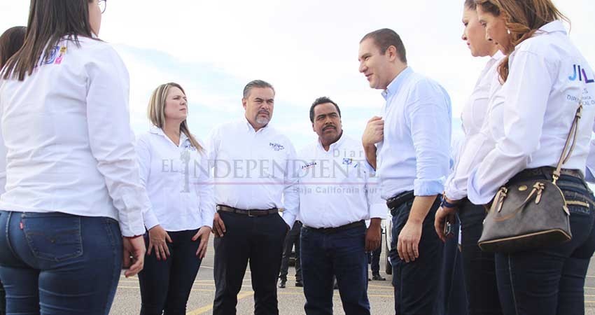 Exgobernador de Puebla visitó BCS en apoyo a candidatos del PAN