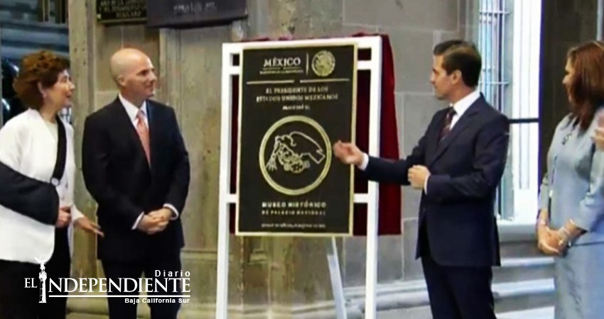 Inaugura Peña Nieto Museo Histórico de Palacio Nacional