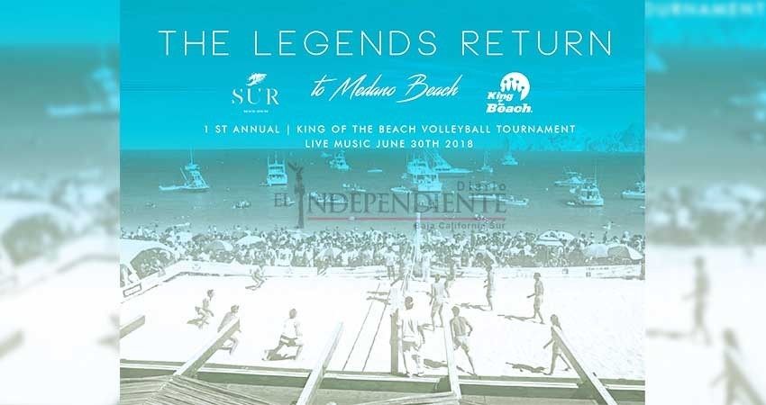 En Los Cabos se realizará el torneo de voleibol de playa “King of The Beach”