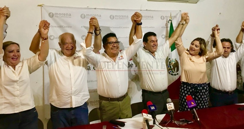 Declara Morena a Rubén Muñoz ganador de la Alcaldía de La Paz