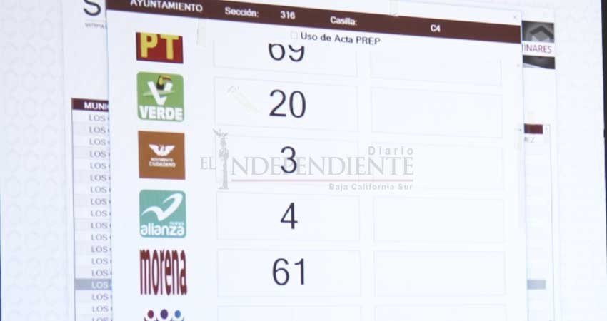 Consejo Municipal Electoral de Los Cabos continúa recibiendo paquetes electorales