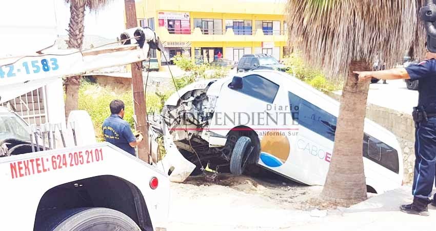 Siguen en aumento los accidentes viales en SJC; ayer se registraron dos volcaduras