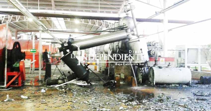 Se “desentendió” el Ayto de La Paz de recicladora de llantas de Chametla