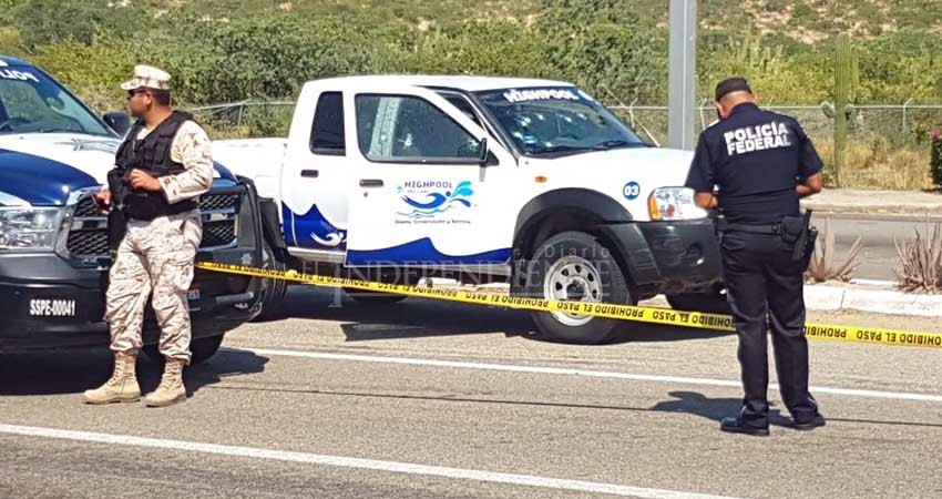 Balacera en Los Cabos deja dos heridos
