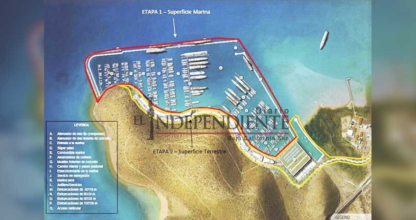 Rechaza Semarnat construcción de marina junto a puerto de Pichilingue 