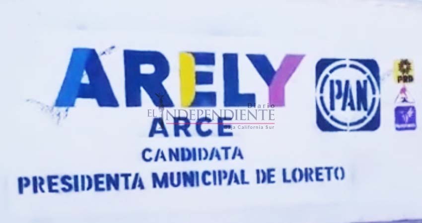 Multa del INE a alcaldesa de Loreto fue por no reportar pago de 18 bardas 