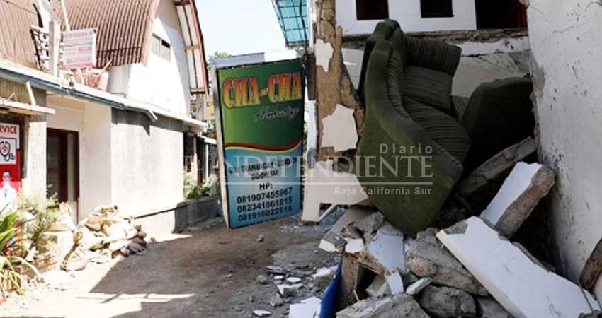 Ascienden a 460 los muertos por sismo en Indonesia