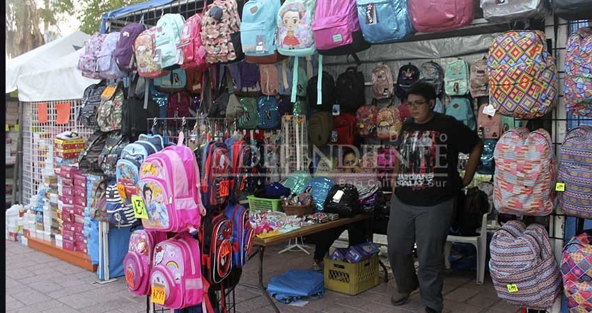 Regreso a clases reactivó la economía en el Centro de La Paz