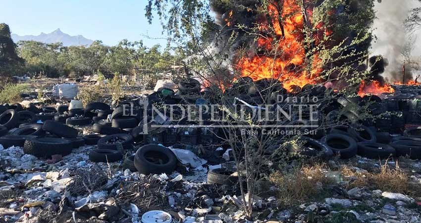 Quema de basura en asentamientos irregulares va en aumento: PC