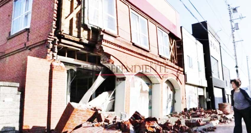 Sismo en Japón deja al menos un muerto y 20 desaparecidos