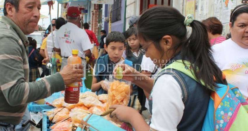 Sector Salud en BCS distribuye en escuelas guías de orientación alimenticia
