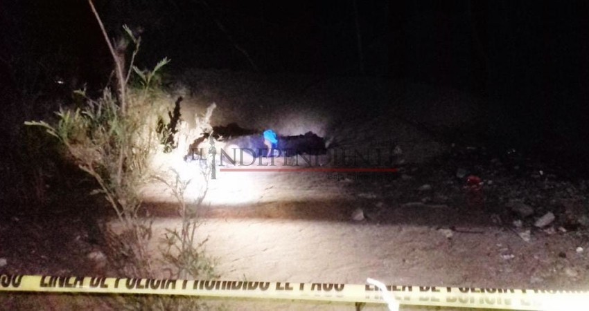 Ejecutan a una persona en el Ejido Melitón Albañez